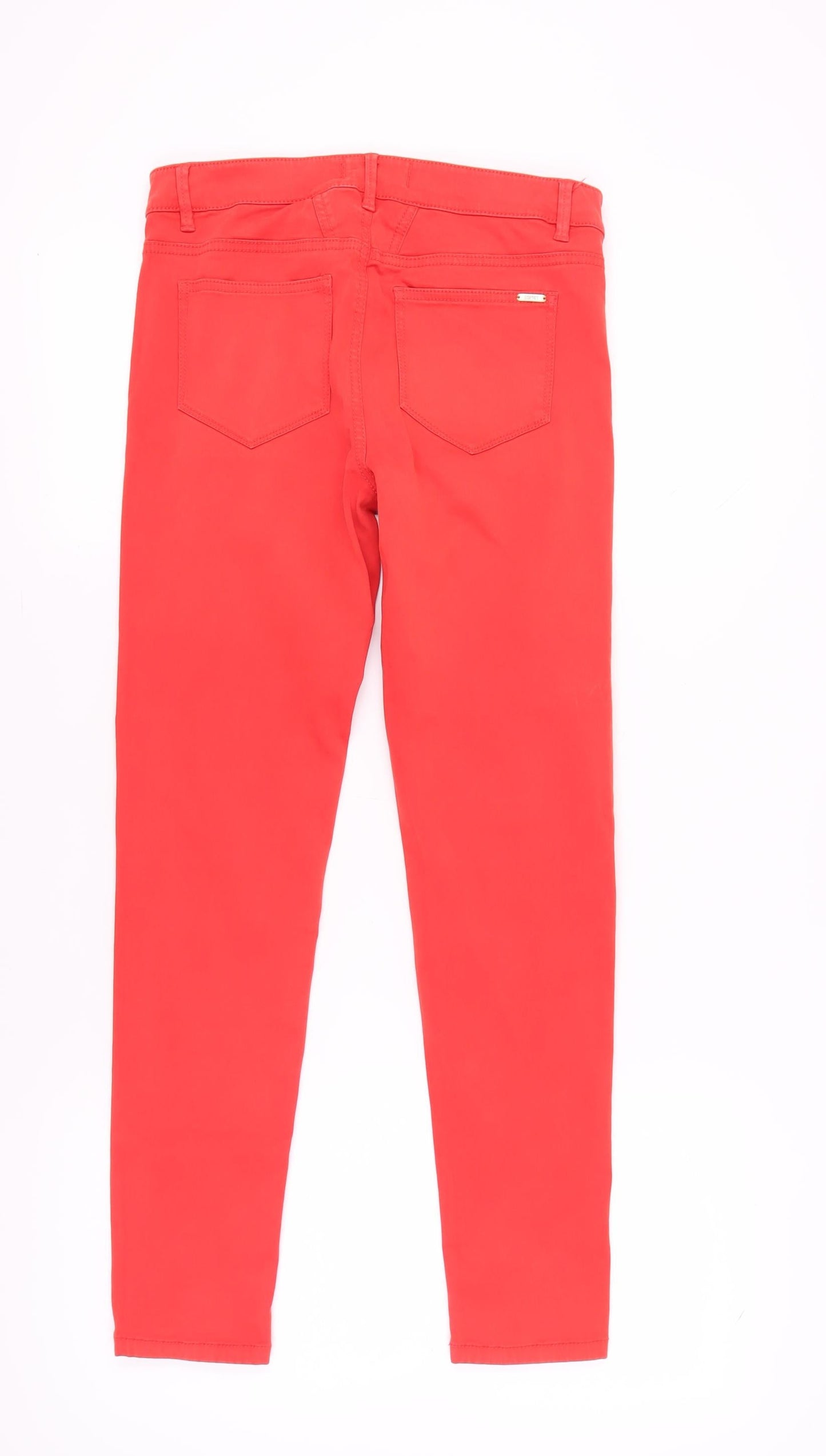 Womens UK Size 10 Esprit  Ankle Red Jeans
