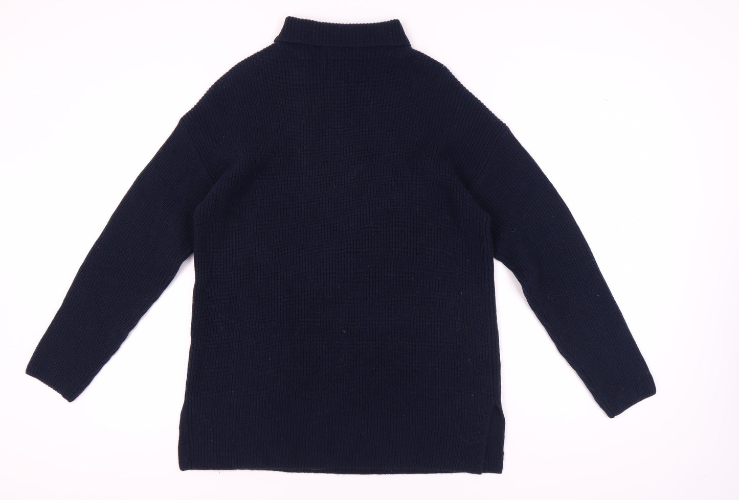 Womens UK Size M Marks and Spencer Blue Pullover Jumper