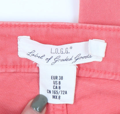 Womens UK Size 10 H&M   Pink Jeans