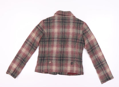 Per Una Women's Multicoloured Plaid Blazer