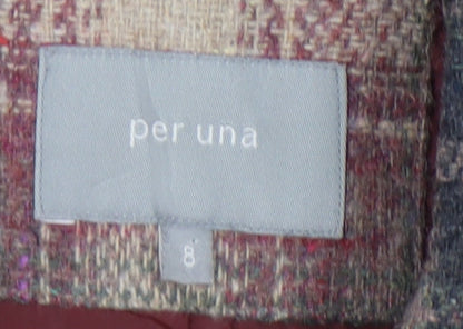 Per Una Women's Multicoloured Plaid Blazer