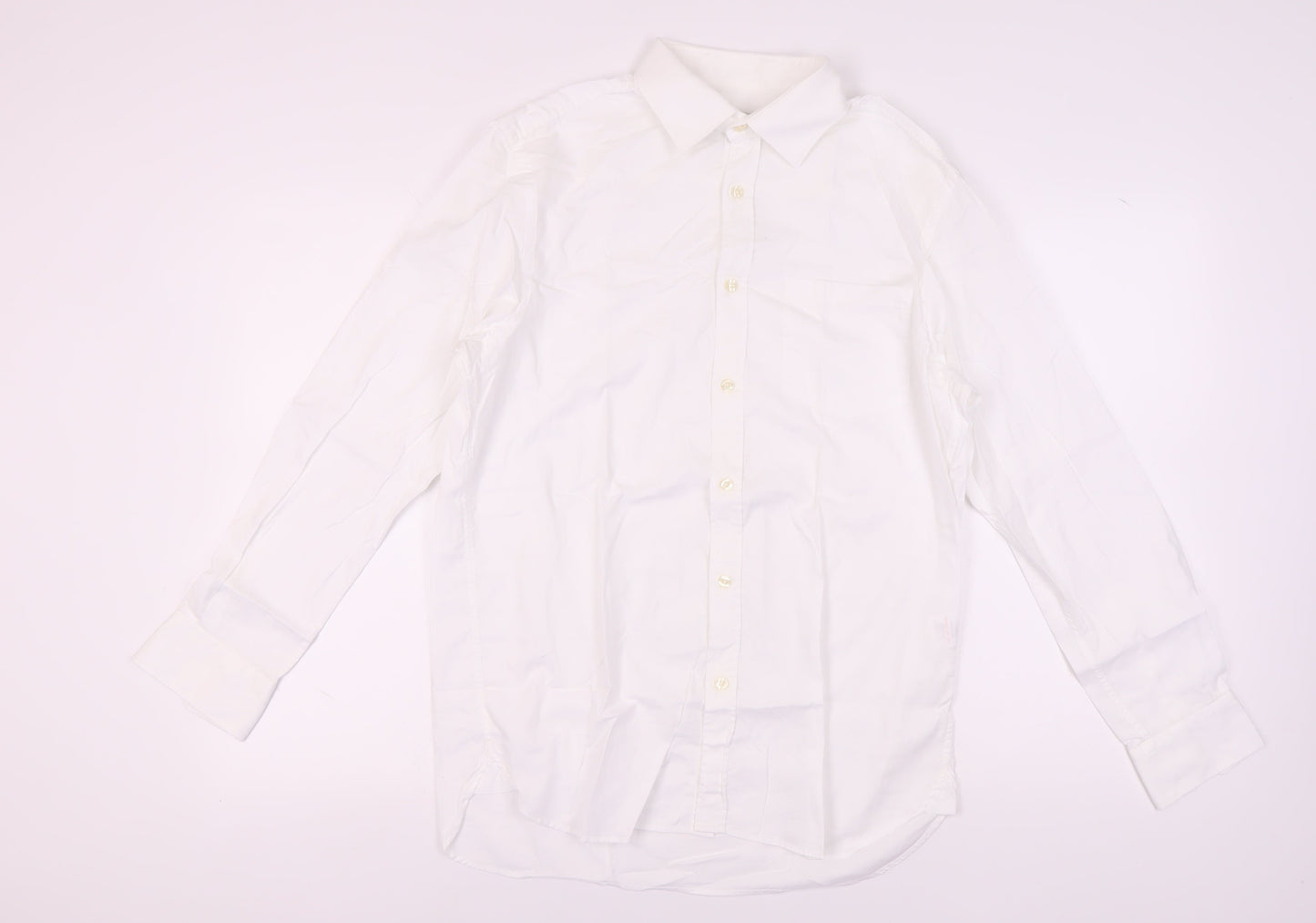 Mens UK Collar Size 15.5 Howick Smart White  Dress Shirt