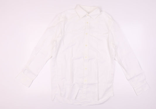 Mens UK Collar Size 15.5 Howick Smart White  Dress Shirt