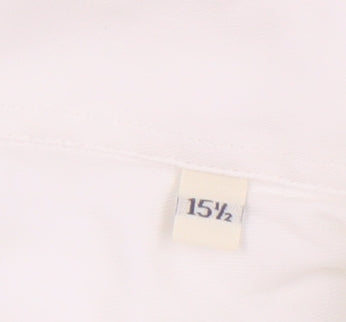 Mens UK Collar Size 15.5 Howick Smart White  Dress Shirt