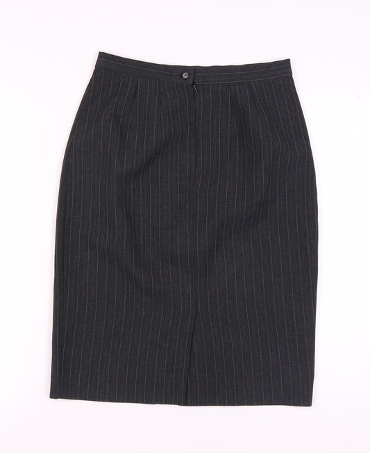 Marks and Spencer Women's Grey Pencil Skirt Size 12
