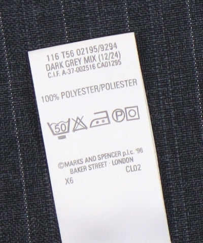 Marks and Spencer Women's Grey Pencil Skirt Size 12