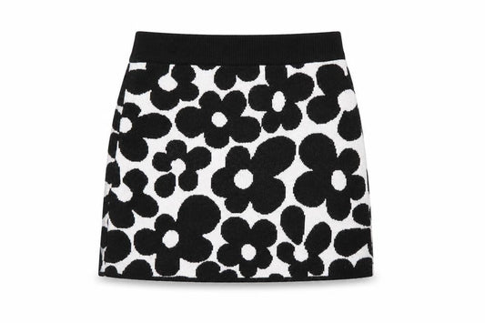 Womens UK Size XS H&M A-Line Knit Skirt
