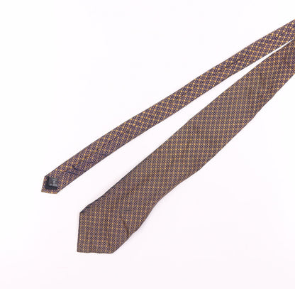 NEXT Men's Blue Geometric Silk Tie