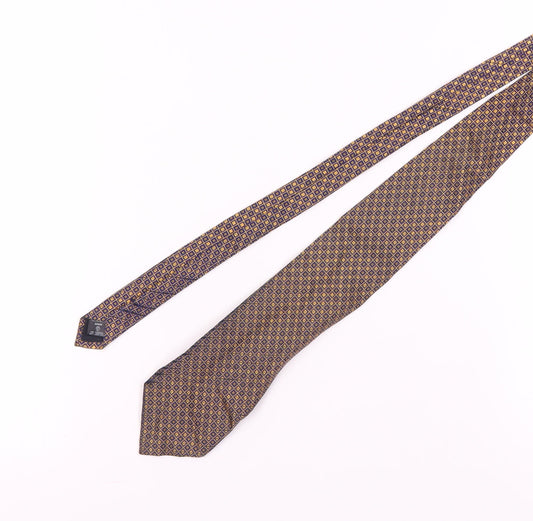 NEXT Men's Blue Geometric Silk Tie