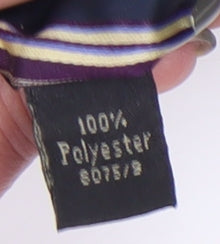 Classics by Greenwoods Men's Purple Striped Tie Polyester