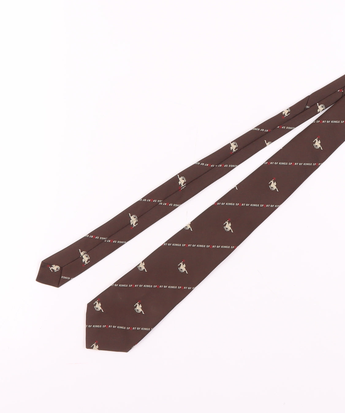 Lochcarron of Scotland Men's Brown Silk Animal Tie