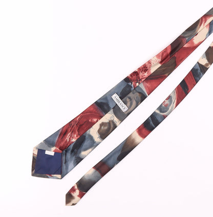 Ambiance Men's Multicoloured Abstract Silk Tie