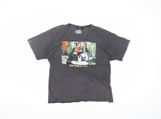 Bershka Unisex Black Batman T-Shirt S - Comics Style