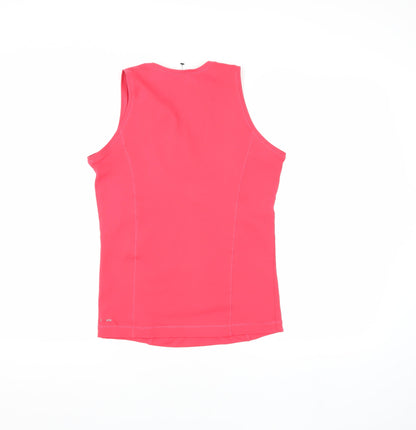 Adidas Women's Pink Sleeveless Tank Top