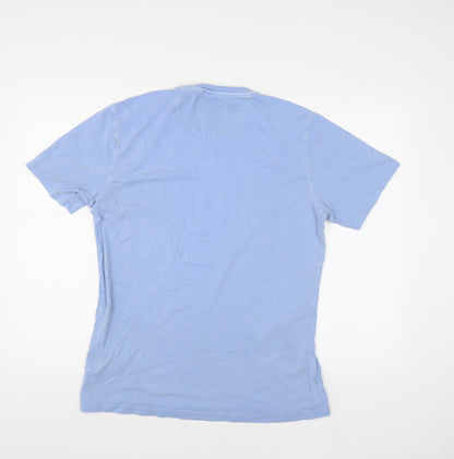Mens UK Size M Barbour Blue  T-Shirt