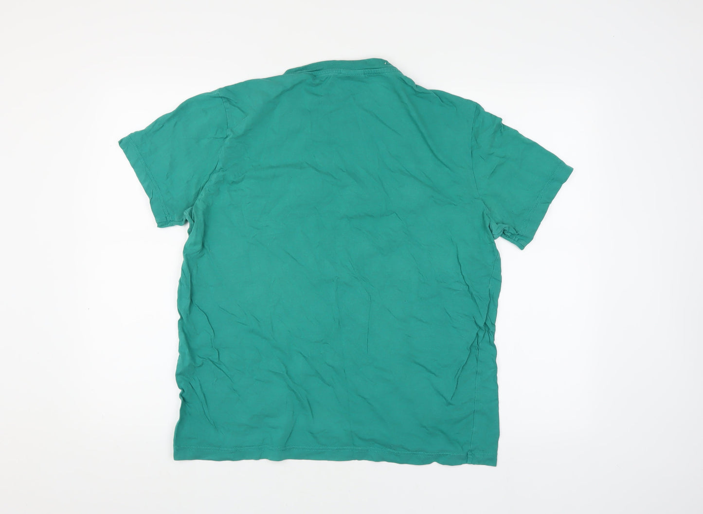 Mens UK Size L Champion Green  T-Shirt