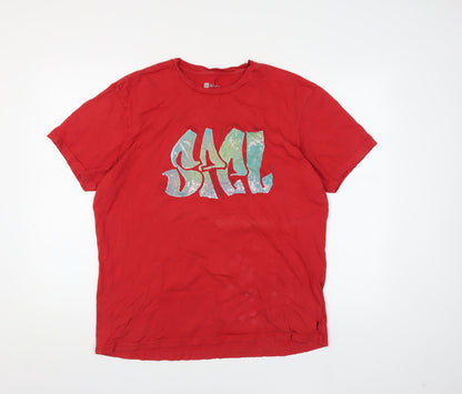 Mens UK Size XLT Gap Red  T-Shirt