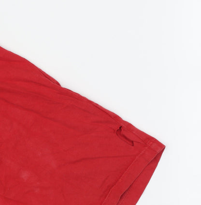 Mens UK Size XLT Gap Red  T-Shirt