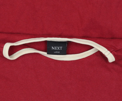 Next Men's Red Graphic Short Sleeve T-Shirt L