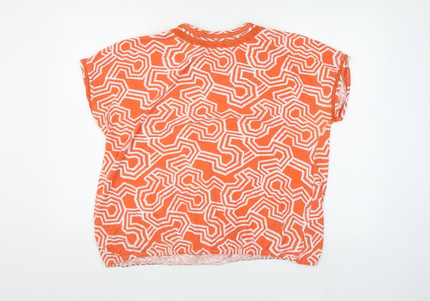 Womens UK Size 20 NEXT Orange Basic T-Shirt