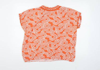 Womens UK Size 20 NEXT Orange Basic T-Shirt
