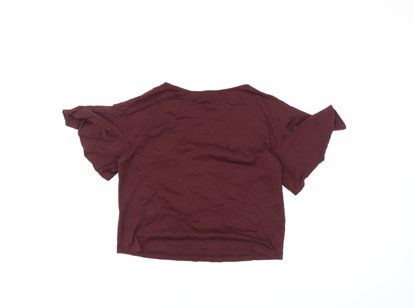 Womens UK Size XS Uniqlo Red  T-Shirt