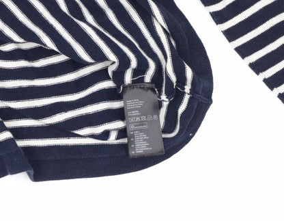 Unisex Adults UK Size M H&M Blue Pullover Jumper