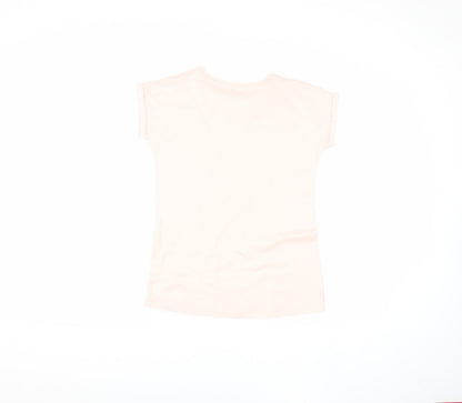 Firetrap Girls Pink Rhinestone T-Shirt - 13 Years, Casual & Chic