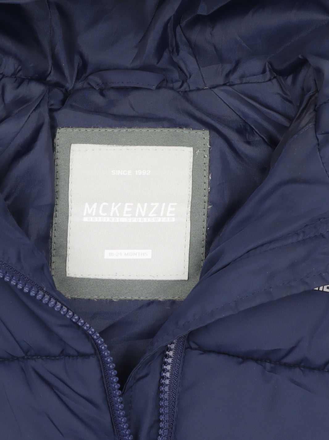 McKenzie Blue Unisex Toddler Puffer Jacket 18-24 Months