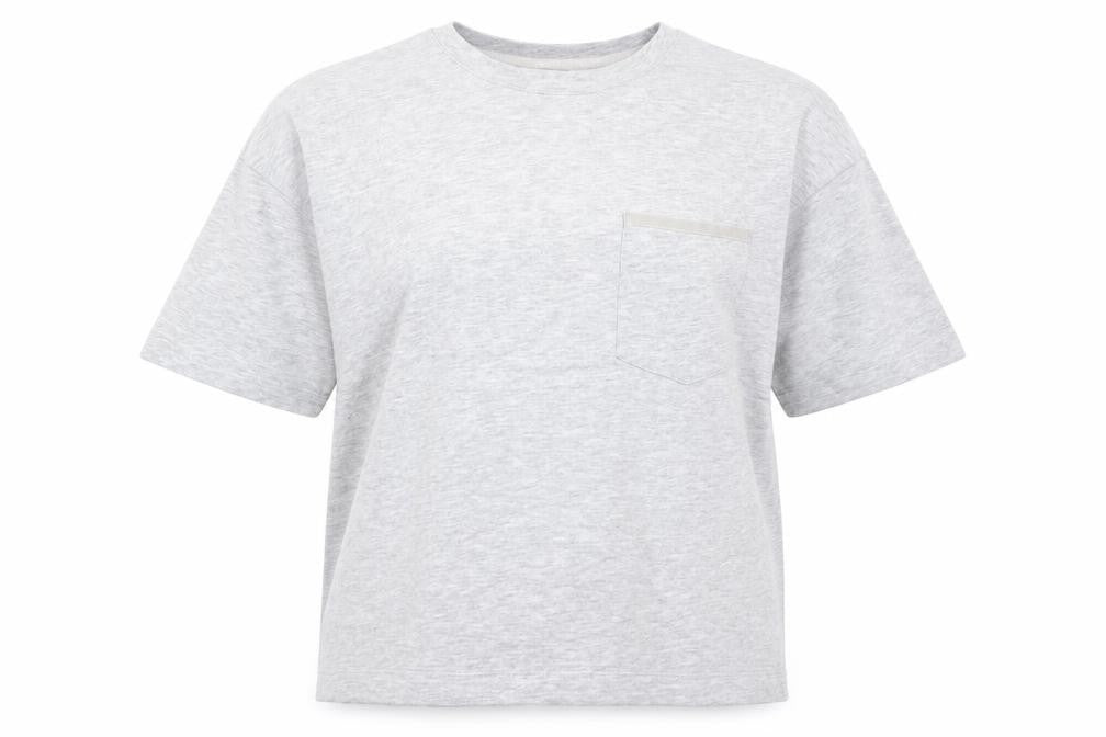 Womens UK Size L Marks and Spencer Grey Basic T-Shirt