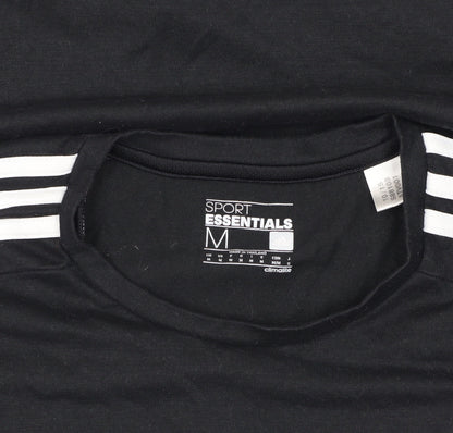 Adidas Men's Black Gym T-Shirt - M, Lightweight