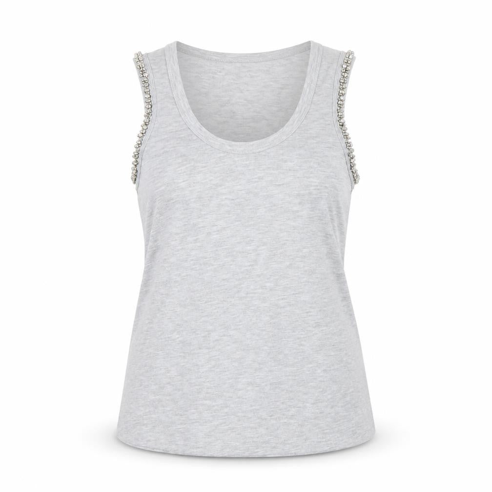 Womens UK Size 6 River Island Grey  Tank
