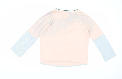 Xiangisiyizu Women's Pink XL Long Sleeve T-Shirt