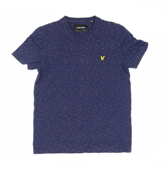 Lyle & Scott Men's Blue Graphic Print T-Shirt