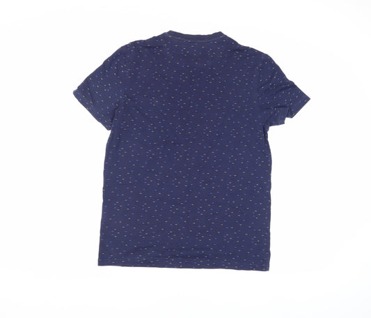 Lyle & Scott Men's Blue Graphic Print T-Shirt