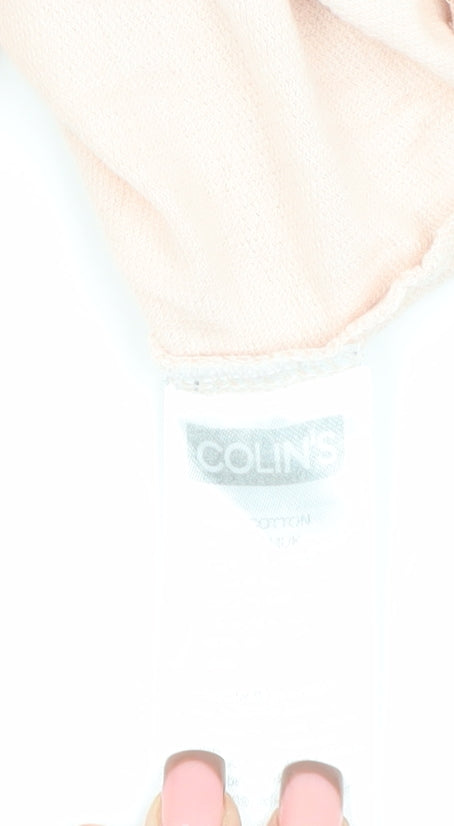Colin's Women's Pink Long Sleeve T-Shirt, Size S