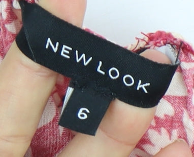 New Look Women's Multicoloured Floral Jumpsuit Size 6