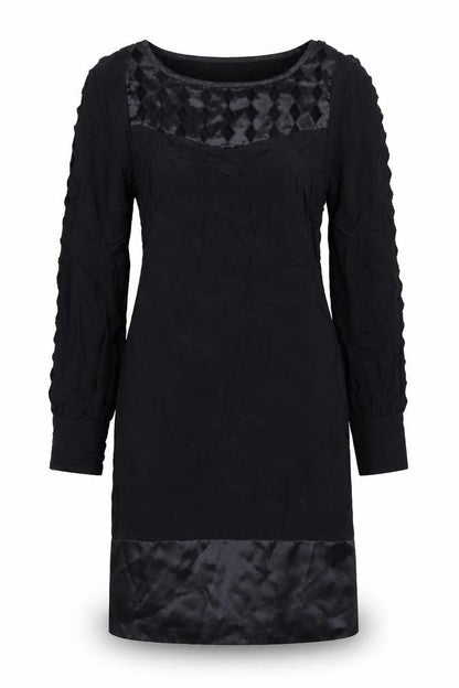 Reiss Women's Black Dress UK 6 Long Sleeve
