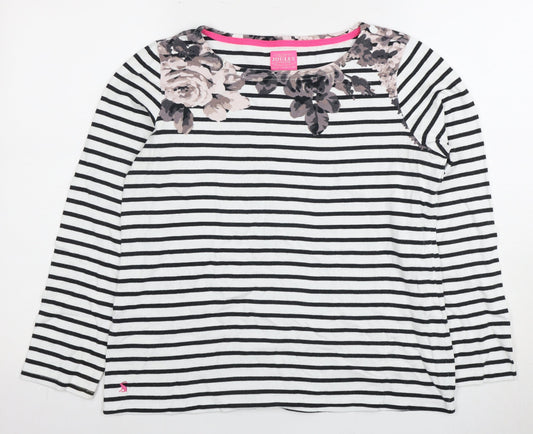 Womens UK Size 12 Joules Multicoloured Basic T-Shirt