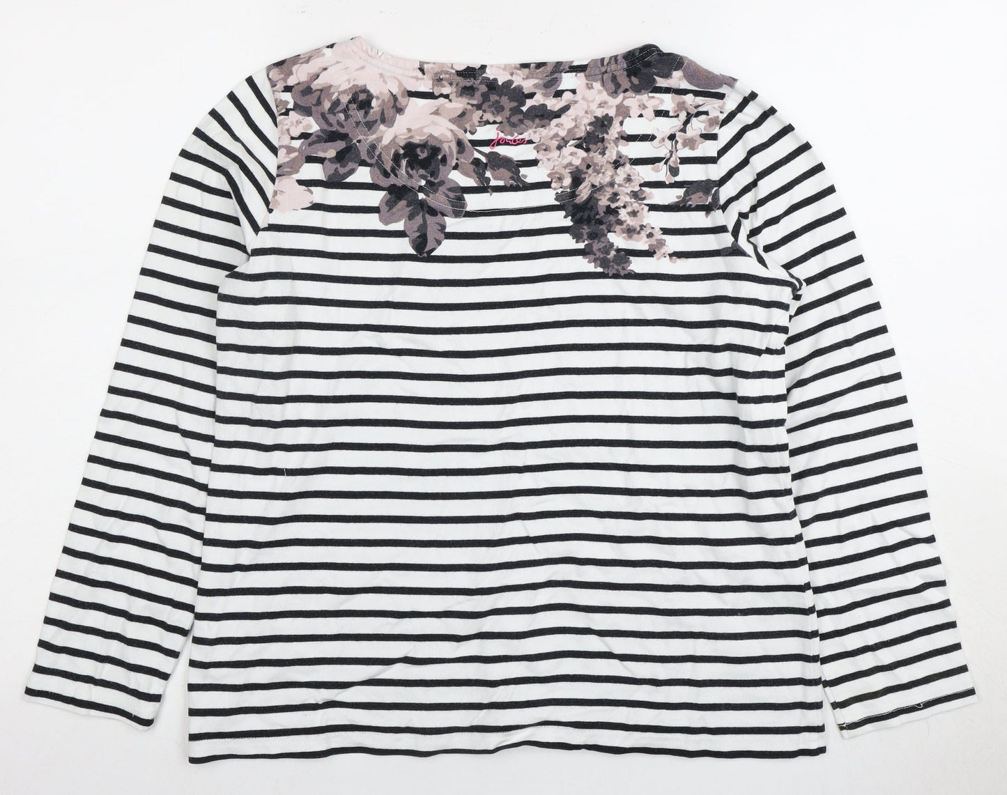 Womens UK Size 12 Joules Multicoloured Basic T-Shirt