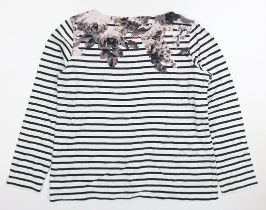 Womens UK Size 12 Joules Multicoloured Basic T-Shirt