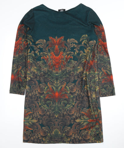 Klass Women's Multicoloured Dress M 3/4 Sleeve