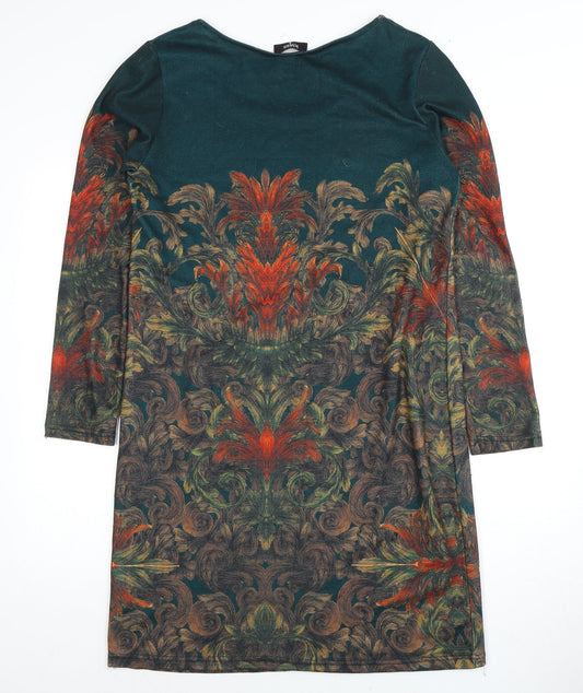 Klass Women's Multicoloured Dress M 3/4 Sleeve