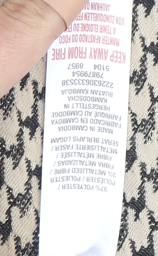 Dorothy Perkins Women’s Houndstooth Dress Size 8