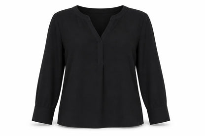 Womens UK Size 12 Marks and Spencer Black Basic Blouse