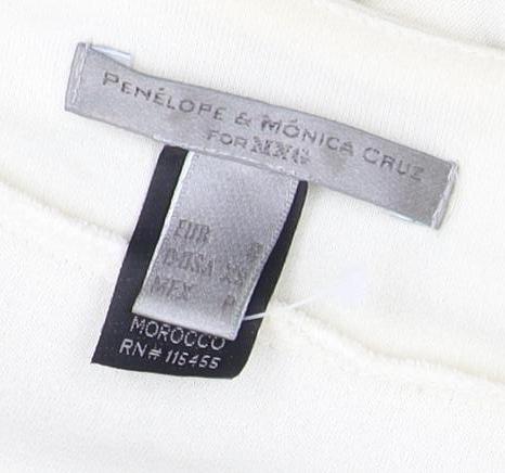 Penelope & Monica Cruz Ivory Wrap Dress, Women's Long