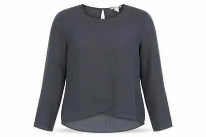 Womens UK Size 10 H&M Black  Blouse