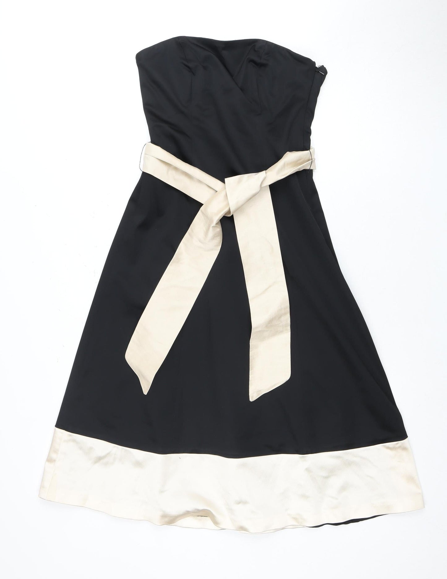 Coast Women's Black Strapless Dress Size 10