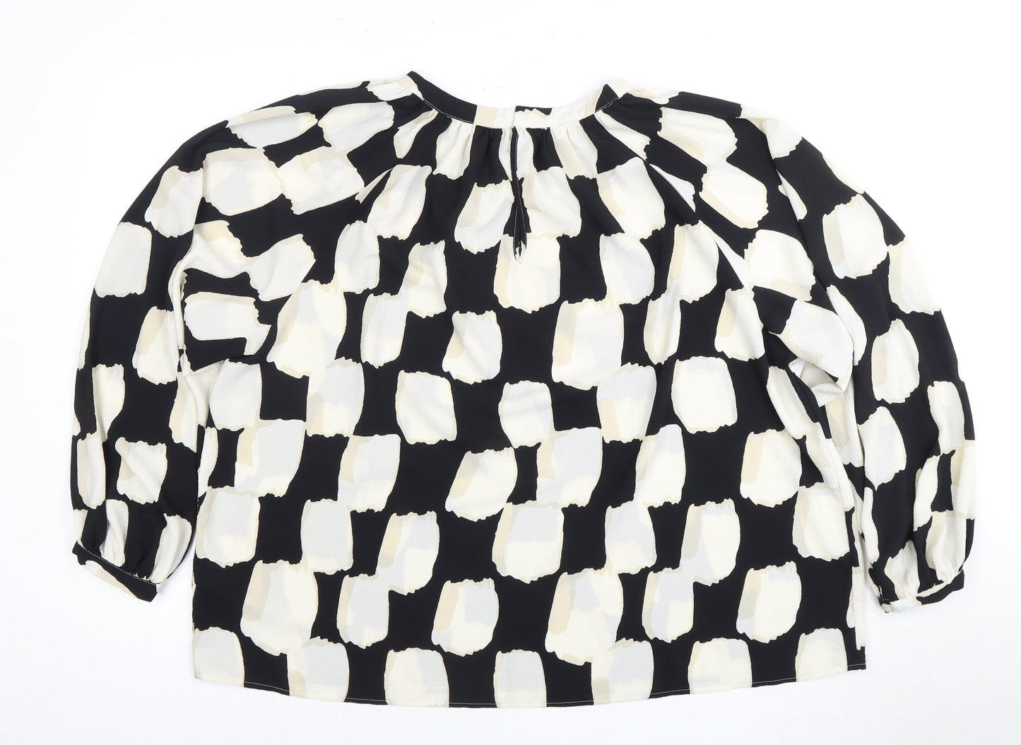 Womens UK Size 16 Marks and Spencer Black  Blouse