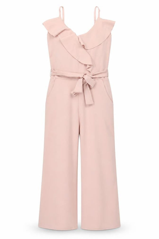 Womens UK Size 8 Quiz One-Piece Pink Jumpsuit